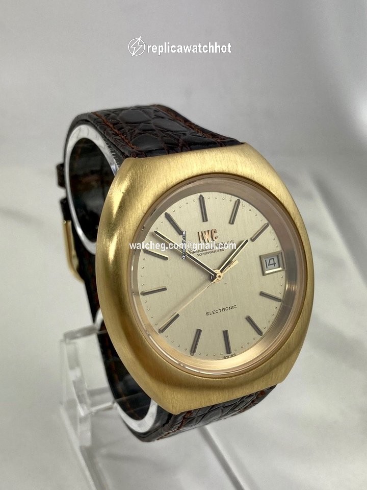 IWC Mens watch Unisex Quartz Yellow gold 3406 3