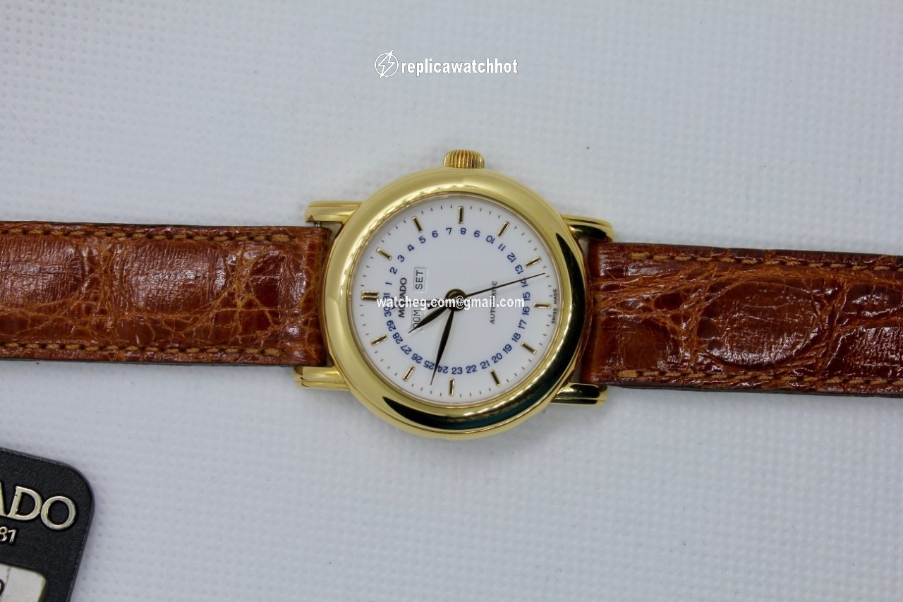 Movado Mens watch Unisex Automatic Yellow gold 40 B1 870 3 420 JMI 3