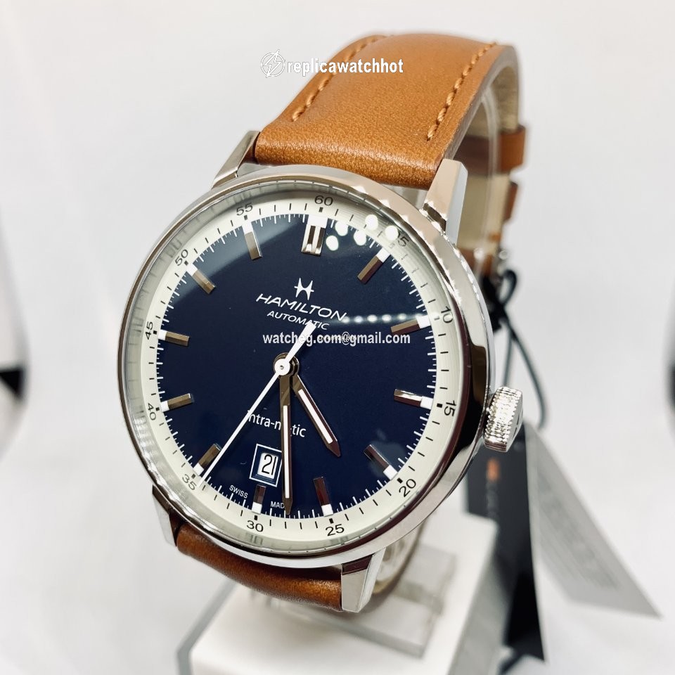 Hamilton Intra-Matic Mens watch Unisex Automatic Steel H38425540 3