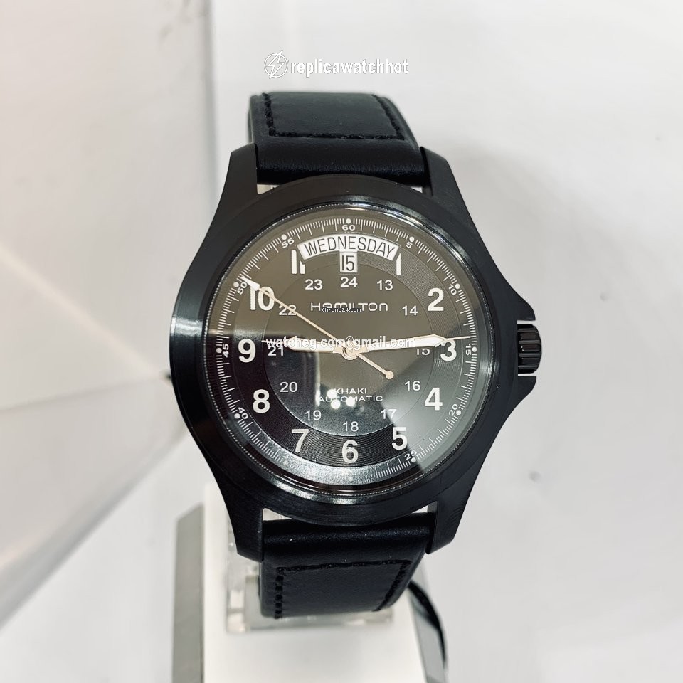 Hamilton Khaki Field King Mens watch Unisex Automatic Steel H64465733 3