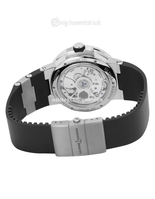 Ulysse Nardin Marine Chronometer Manufacture Mens watch Unisex Automatic Steel 1183-122 42 3