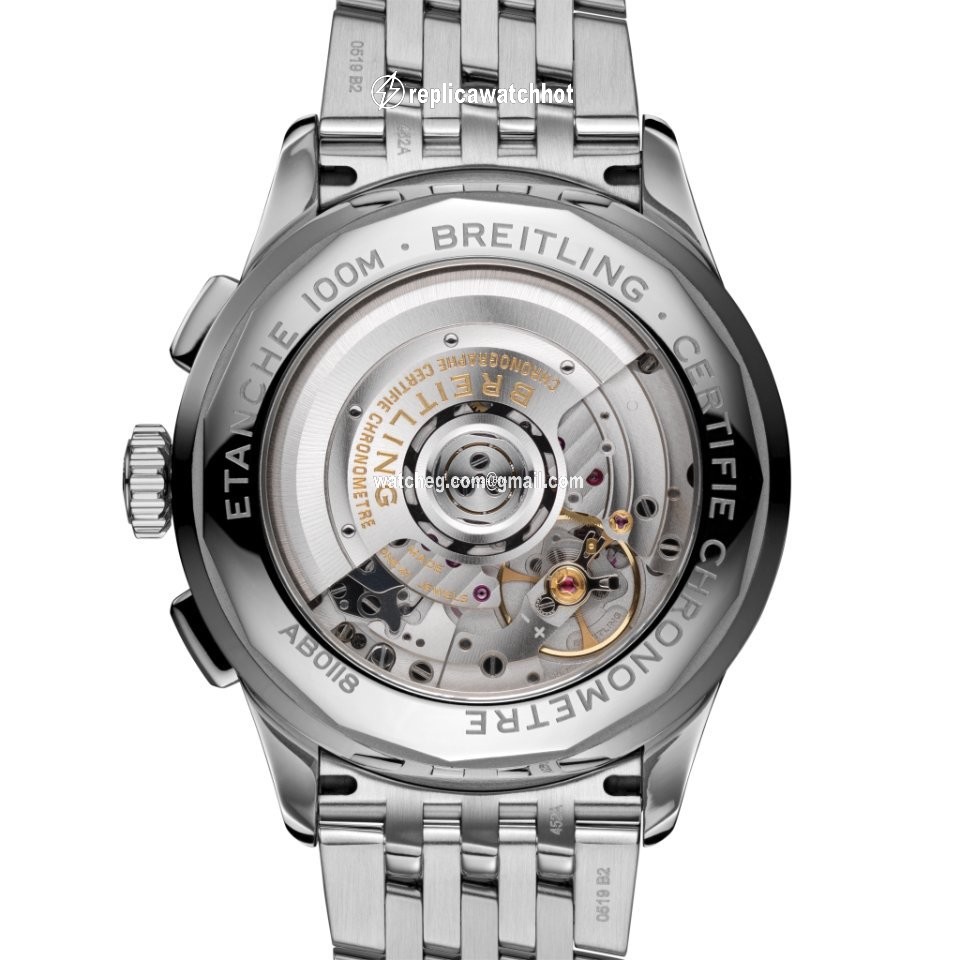 Breitling Mens watch Unisex Automatic Steel AB0118221B1A1 3