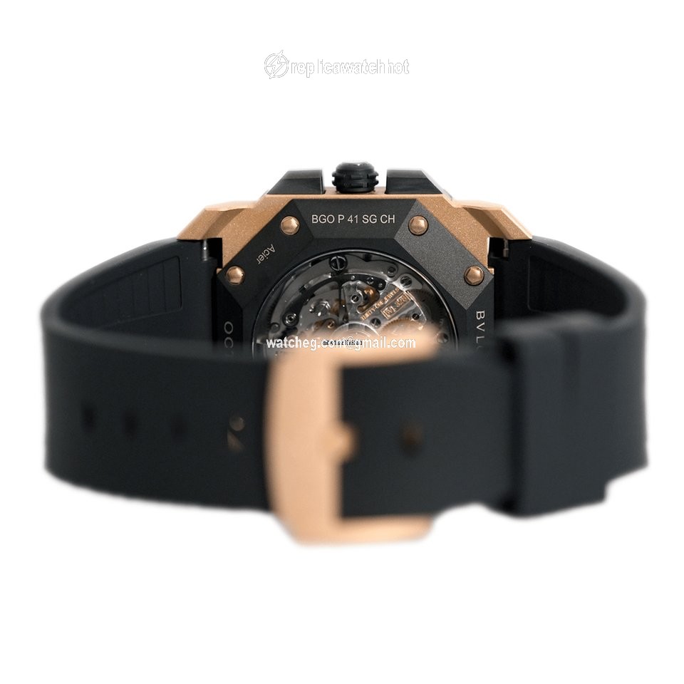 Bulgari Octo Mens watch Unisex Automatic Gold Steel 103204 BGOP41BGLCH 3