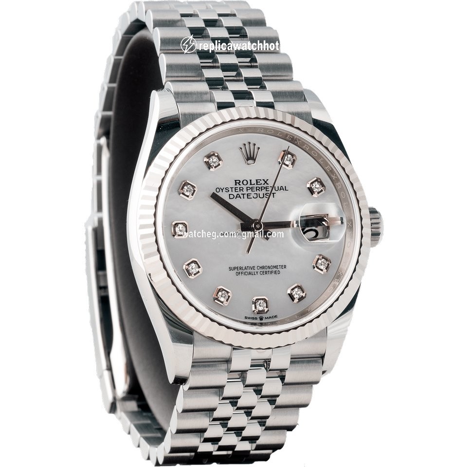 Rolex Datejust 36 Womens watch Steel Automatic 126234-0019 3