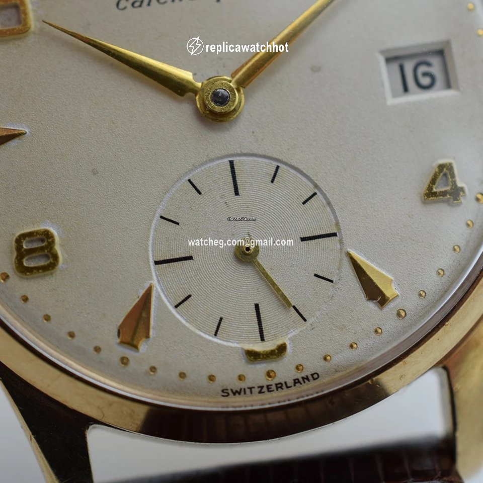 Movado Mens watch Unisex Manual winding Yellow gold Movado 13322 3