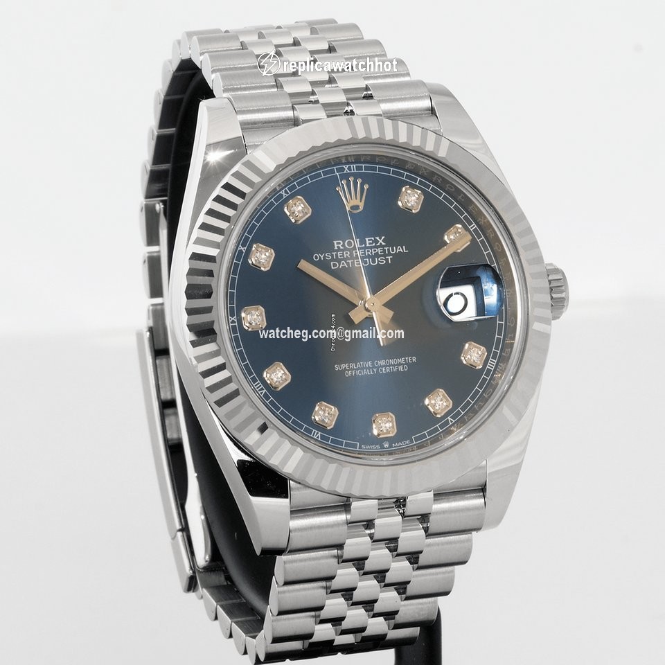 Rolex Datejust 41 Mens watch Unisex Steel Automatic 126334-0016 3