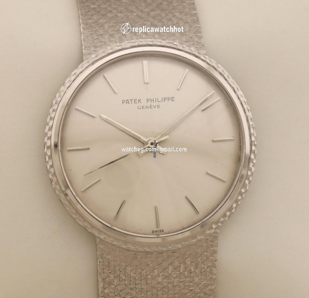 Patek Philippe Calatrava Mens watch Unisex Automatic White gold 3563-2 3
