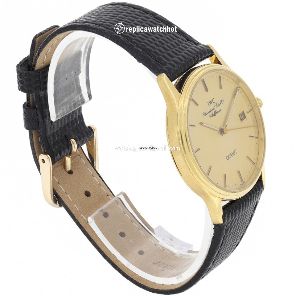 IWC Mens watch Unisex Quartz Yellow gold 3334 3