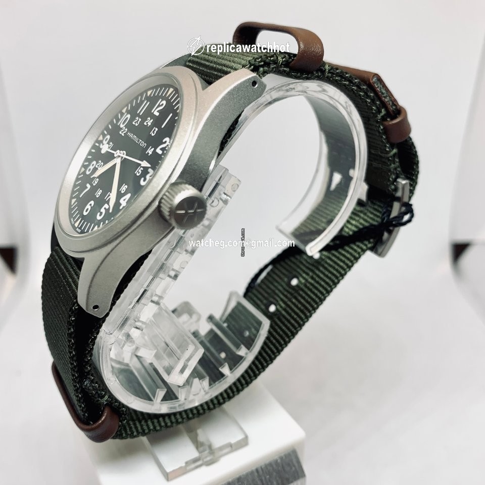 Hamilton Khaki Field Mens watch Unisex Manual winding Steel H69439931 3