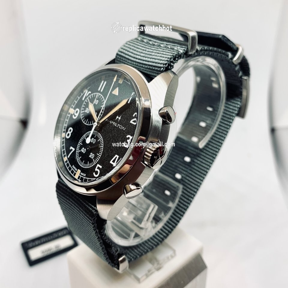 Hamilton Khaki Pilot Pioneer Mens watch Unisex Quartz Steel H76522931 3