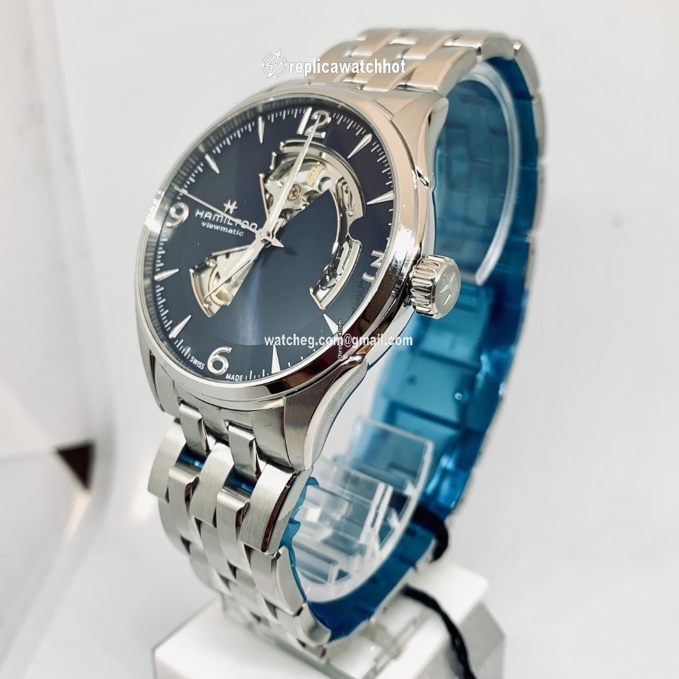 Hamilton Jazzmaster Open Heart Mens watch Unisex Automatic Steel H32705141 3