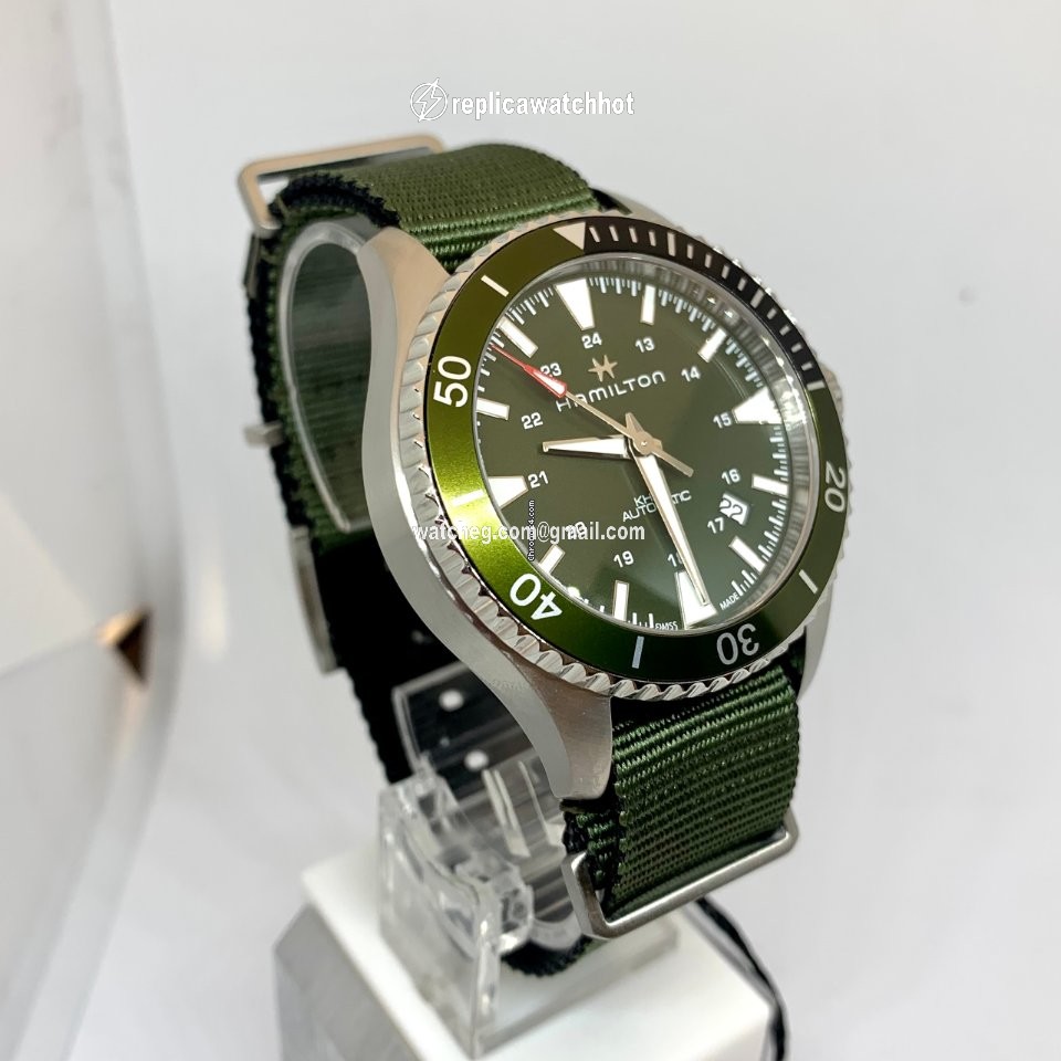 Hamilton Khaki Navy Scuba Mens watch Unisex Automatic Steel H82375961 3
