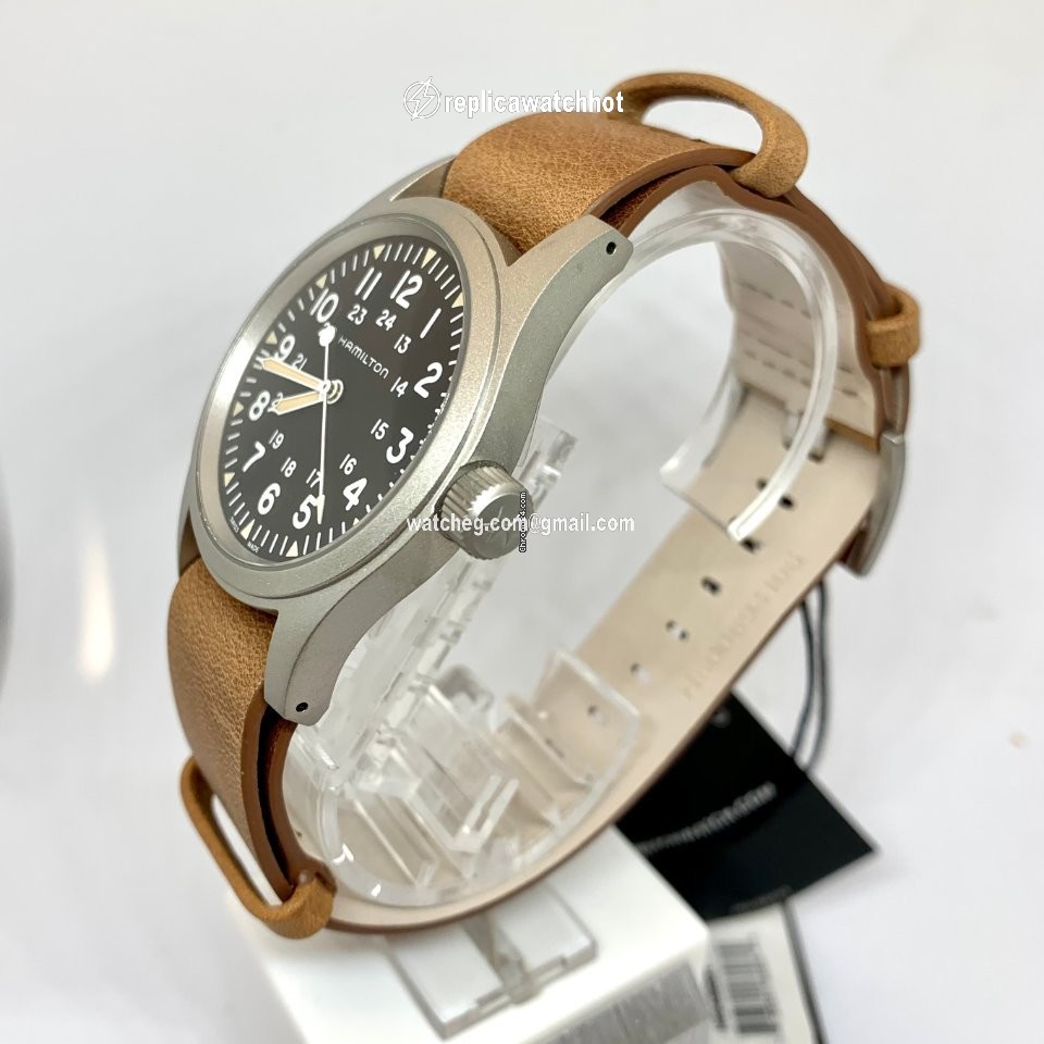 Hamilton Khaki Field Mens watch Unisex Manual winding Steel H69439531 3