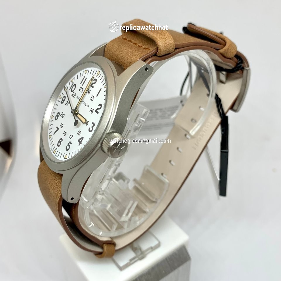 Hamilton Khaki Field Mens watch Unisex Manual winding Steel H69439511 3