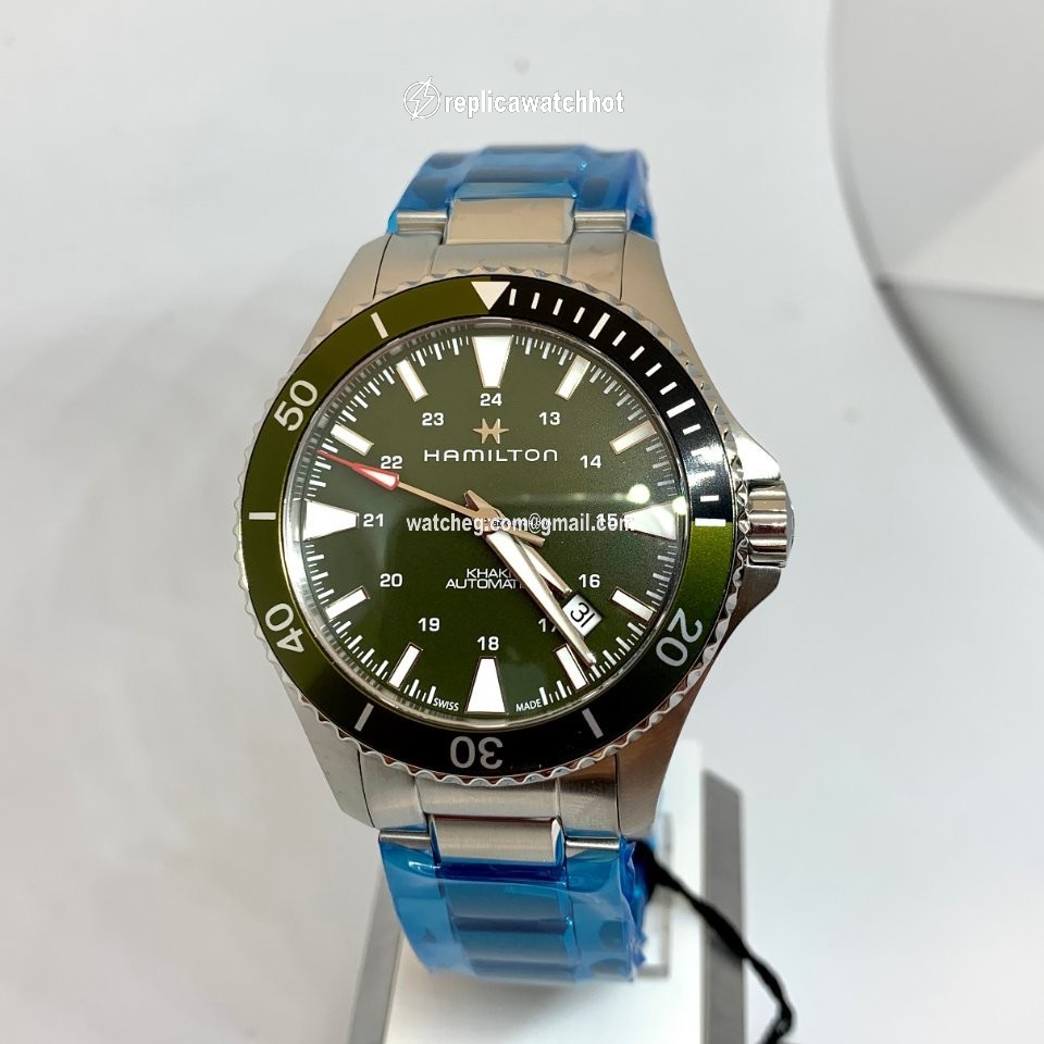 Hamilton Khaki Navy Scuba Mens watch Unisex Automatic Steel H82375161 3