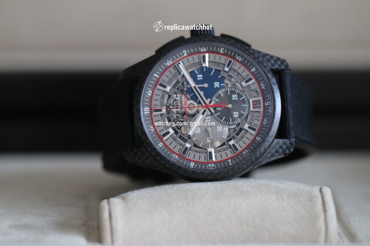 Zenith El Primero Lightweight Mens watch Unisex Carbon 10.2260.4052W 98.R573 3
