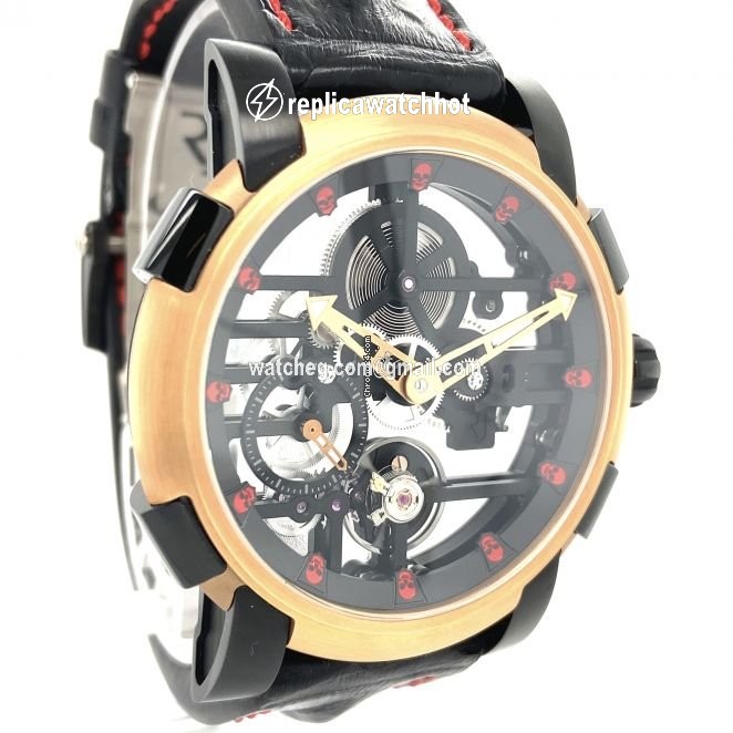 Romain Jerome Moon-DNA Mens watch Unisex Manual winding Gold Steel RJ.M.AU.031.03 3