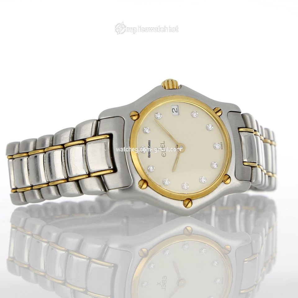 Ebel 1911 Womens watch Quartz Gold Steel 188901 3