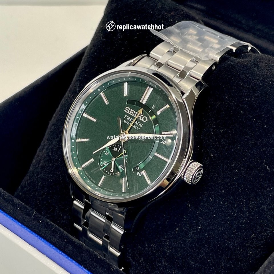 Seiko Presage Mens watch Unisex Automatic Steel SSA397J1 3
