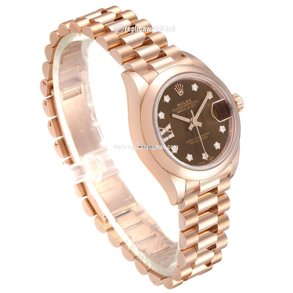 Rolex Lady-Datejust Womens watch Rose gold Automatic 279165 3