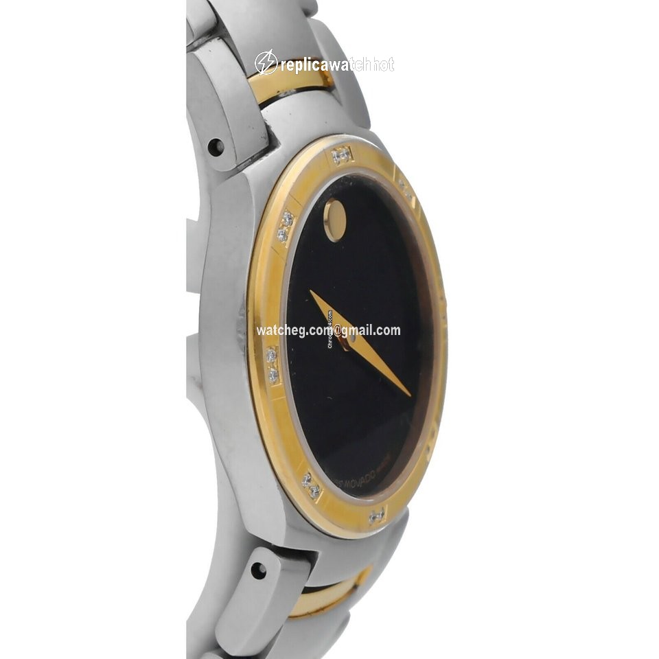 Movado Quartz Steel 81 E4 1833 S 3