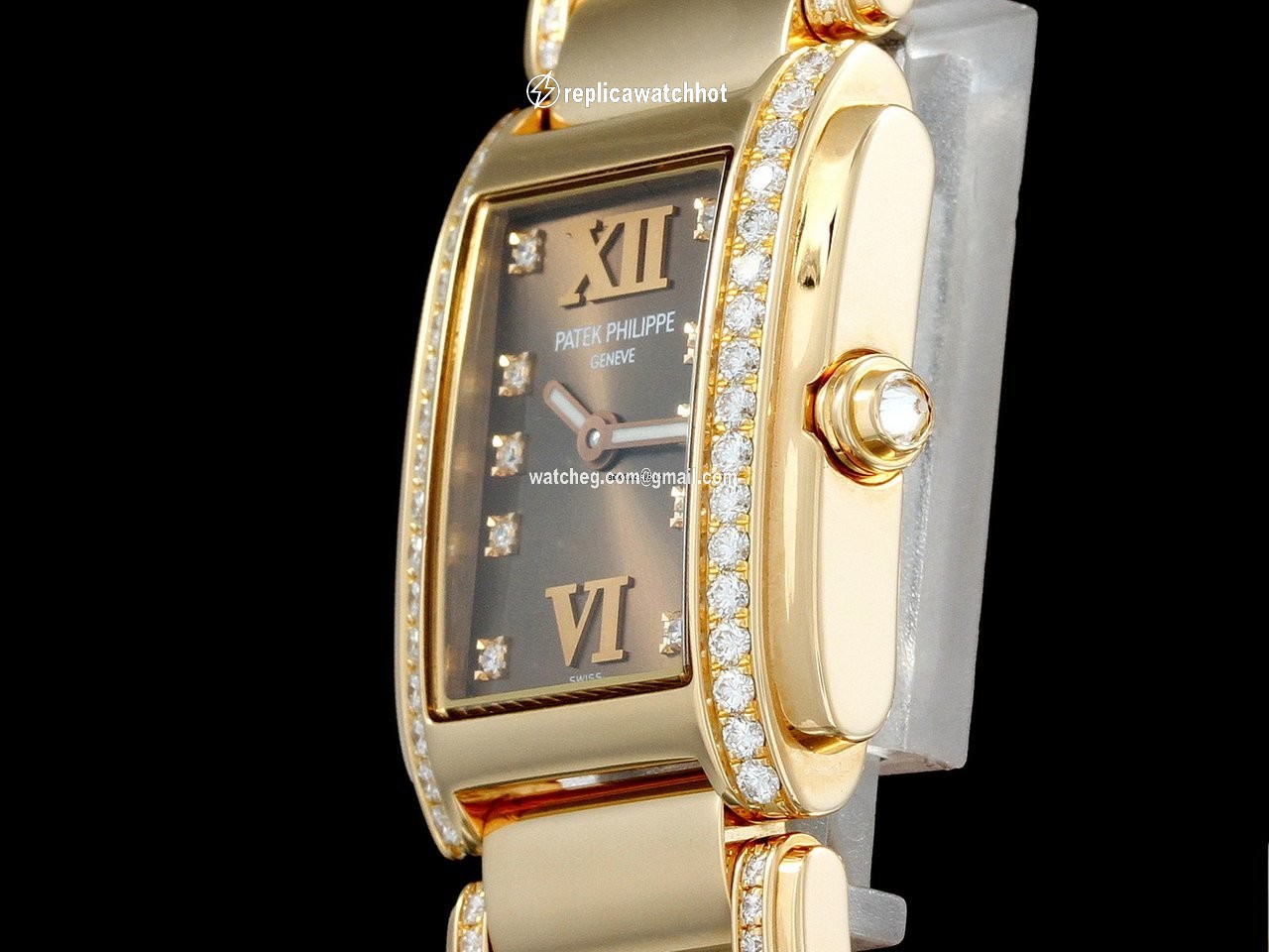 Patek Philippe Twenty~4 Mens watch Unisex Quartz Rose gold 4908 30R-010 3