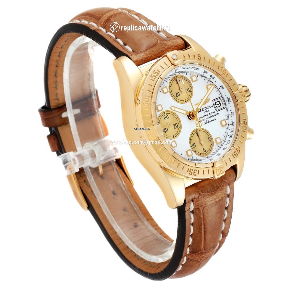 Breitling Chrono Cockpit Mens watch Unisex Automatic Yellow gold K13358 3
