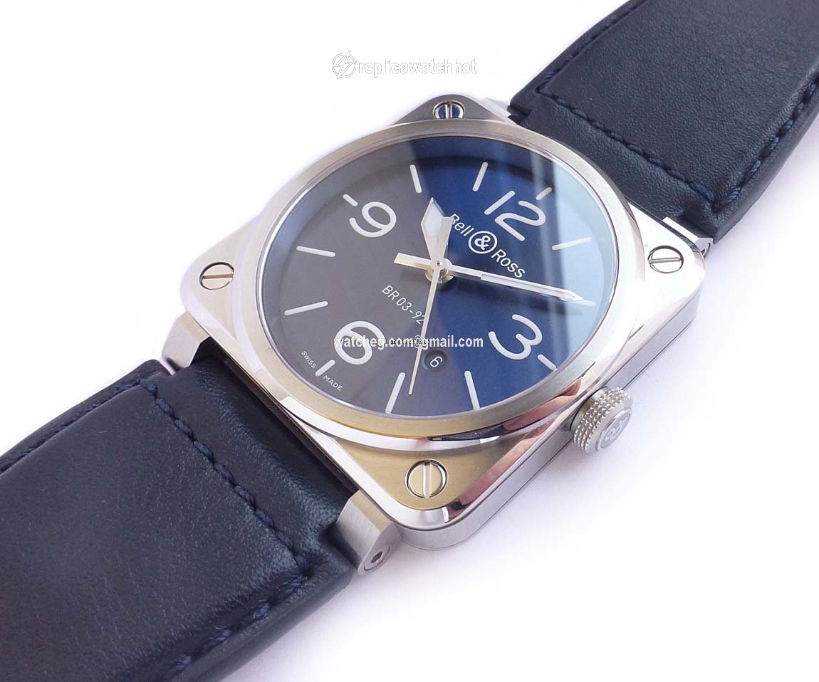 Bell & Ross BR 03-92 Steel Mens watch Unisex Automatic Steel BR0392-BLU-ST SCA 3