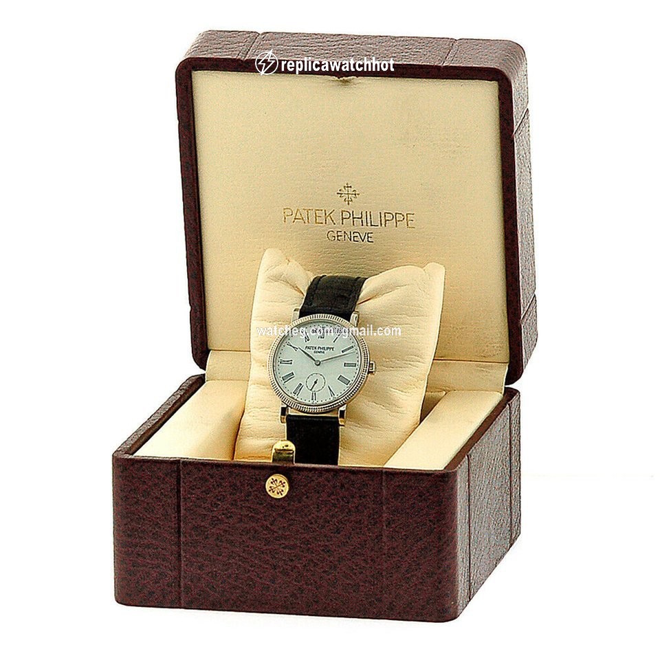 Patek Philippe Calatrava Mens watch Unisex Automatic White gold 7119G-010 3