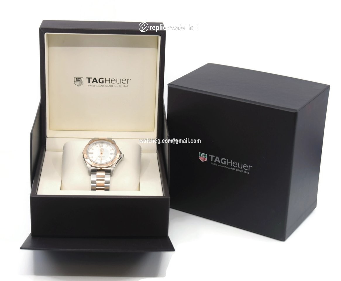 TAG Heuer Aquaracer Lady Mens watch Unisex Automatic Gold Steel WAP2150.BD0839 3