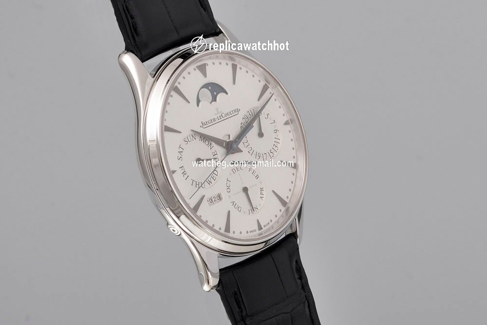 Jaeger-LeCoultre Master Ultra Thin Perpetual Automatic White gold 176.3.21.S 3