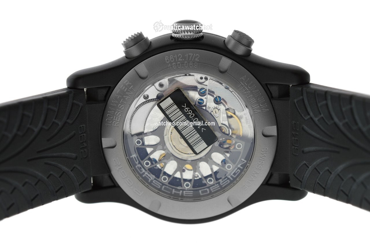 Porsche Design Dashboard Mens watch Unisex Automatic Titanium P6612 6612.17.56.1139 3