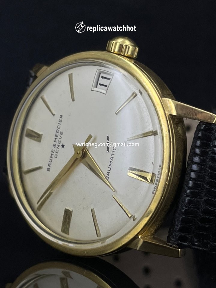 Baume & Mercier Mens watch Unisex Automatic Yellow gold 3158 3