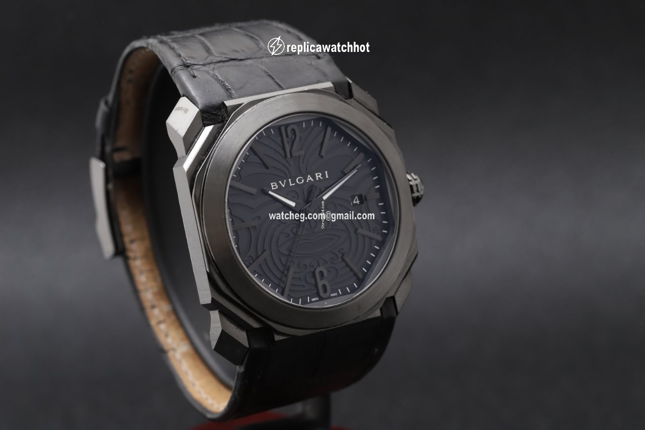 Bulgari Octo Mens watch Unisex Automatic Steel 102249 BGO41BSBLD AB 3
