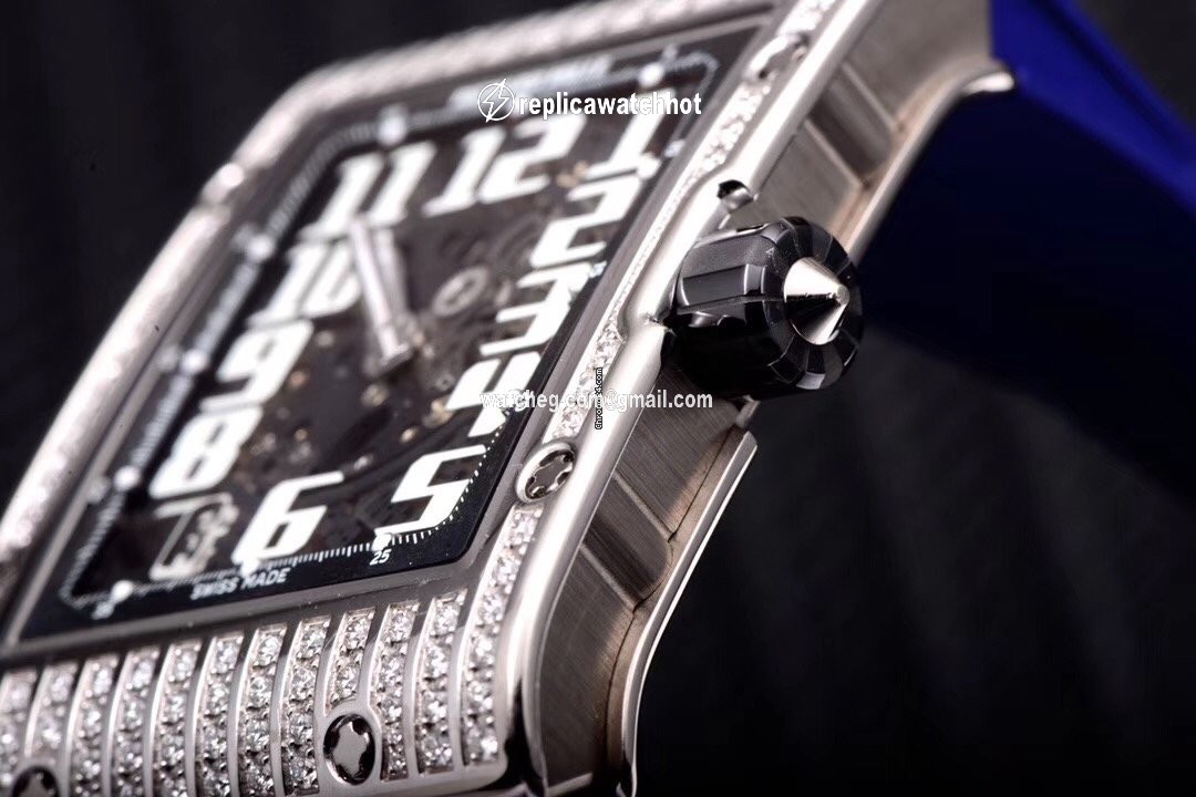 Richard Mille RM 016 Womens watch Automatic White gold Richard Mille RM016 Set diamond 18K White Gold 3
