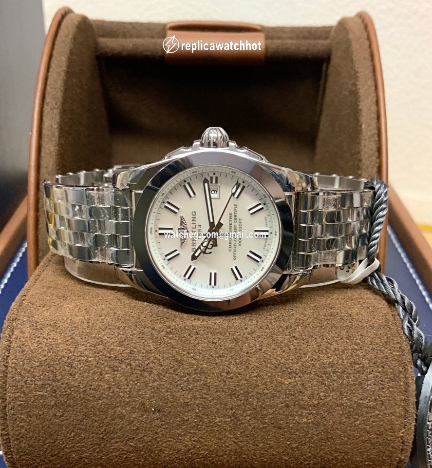 Breitling Galactic Womens watch Quartz Steel W7234812 A784 791A 3
