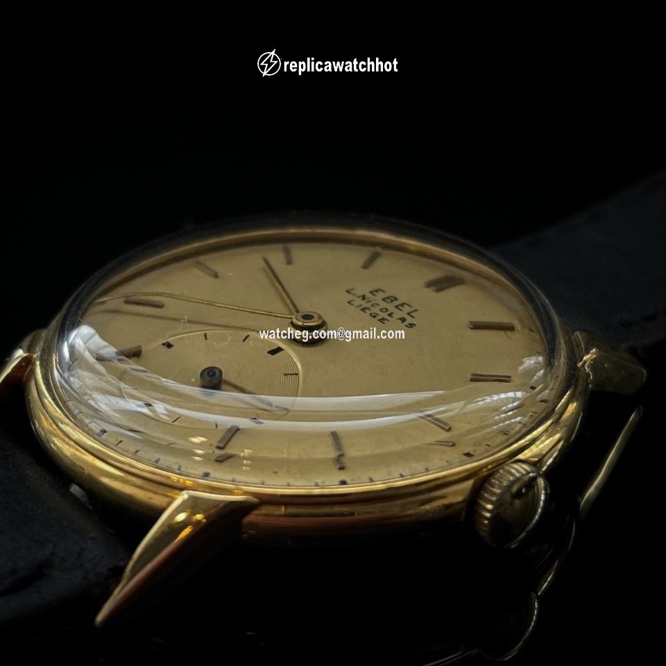 Ebel Mens watch Unisex Manual winding Yellow gold ebel vintage 3