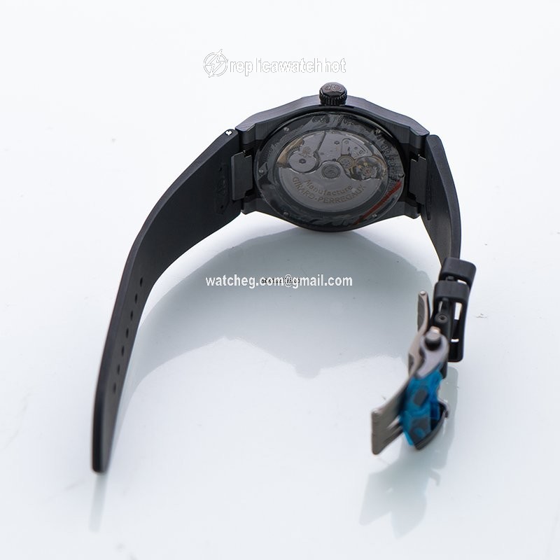 Girard Perregaux Laureato Mens watch Unisex Automatic Ceramic 81010-32-631-FK6A 3
