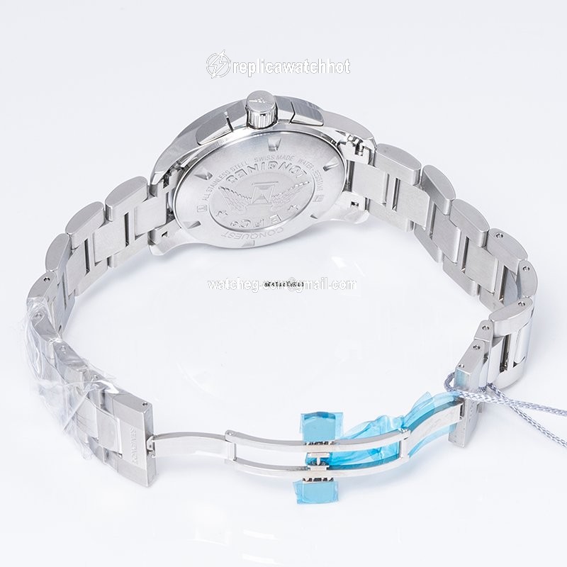 Longines Conquest Mens watch Unisex Quartz Steel L37004966 3