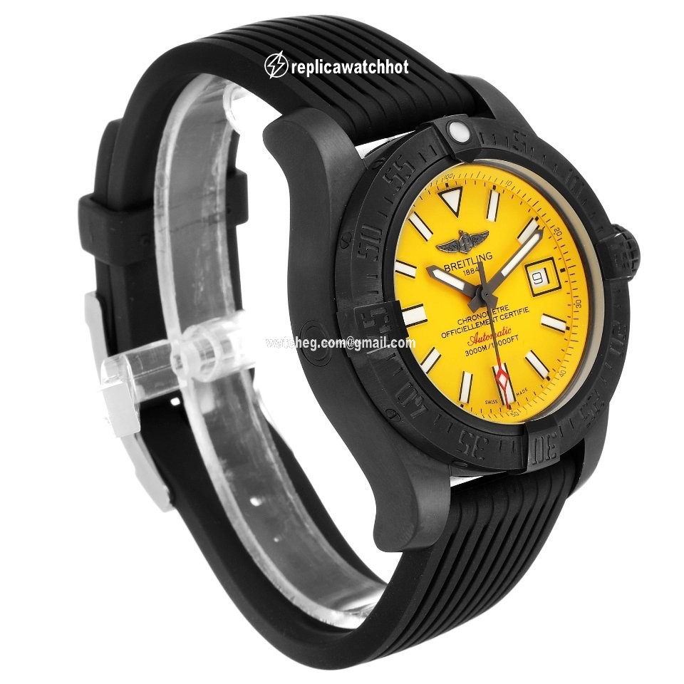 Breitling Avenger II Seawolf Mens watch Unisex Automatic Steel M17331 3