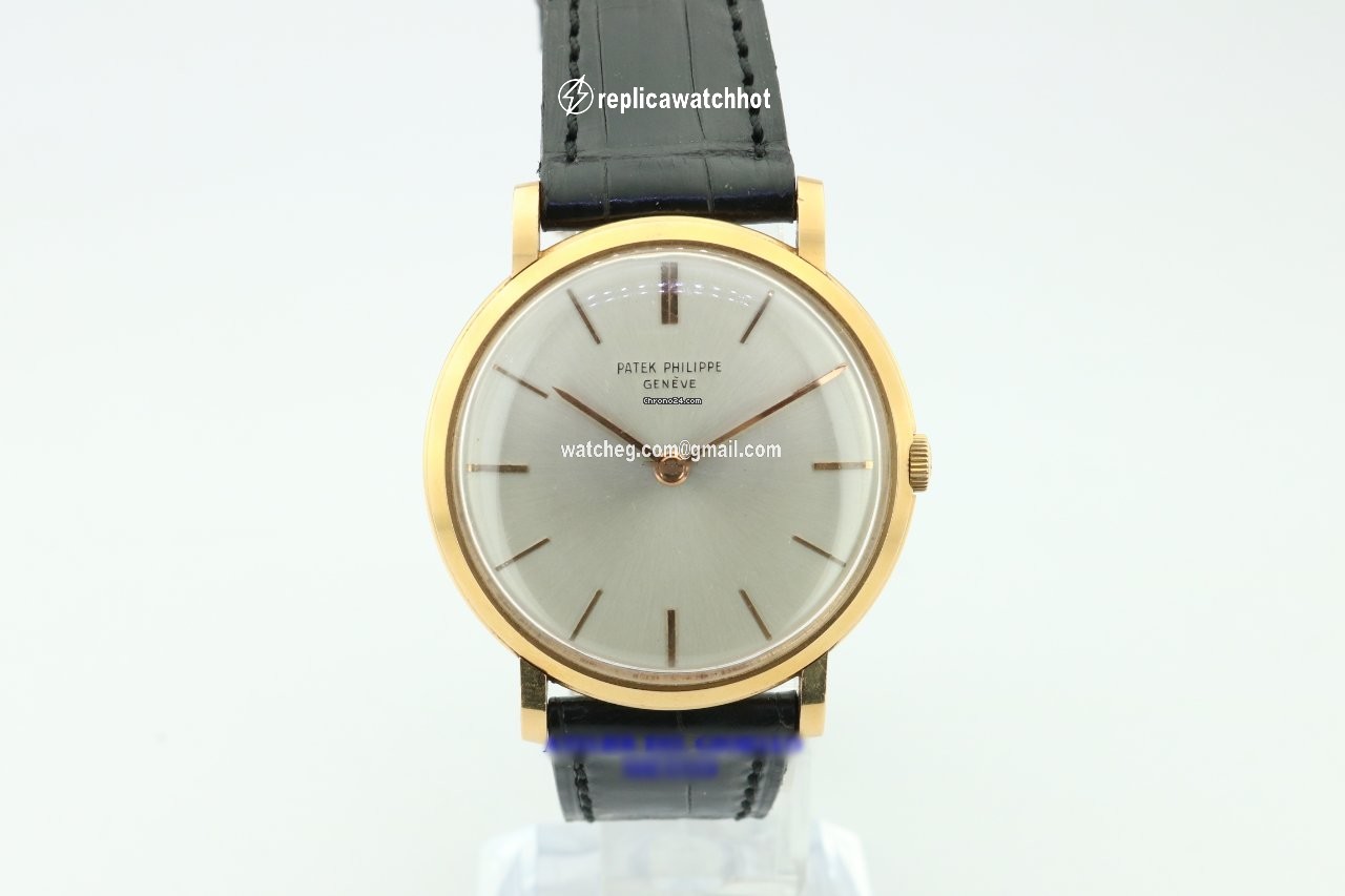 Patek Philippe Calatrava Mens watch Unisex Manual winding Rose gold 3434 3