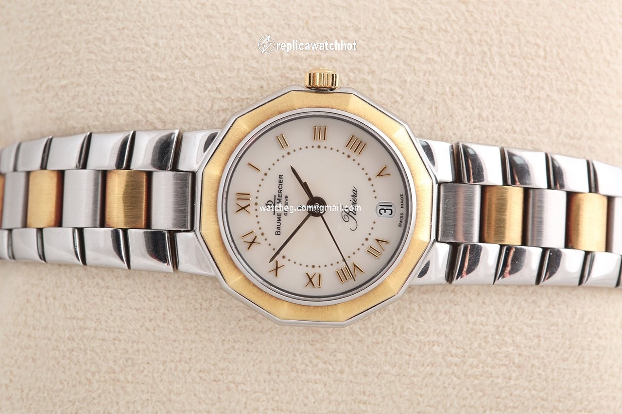 Baume & Mercier Riviera Womens watch Quartz Gold Steel Baume & Mercier 5231 3