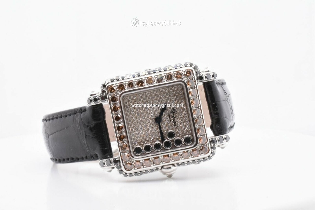 Chopard Happy Sport Womens watch Quartz White gold 27 6730-415 3