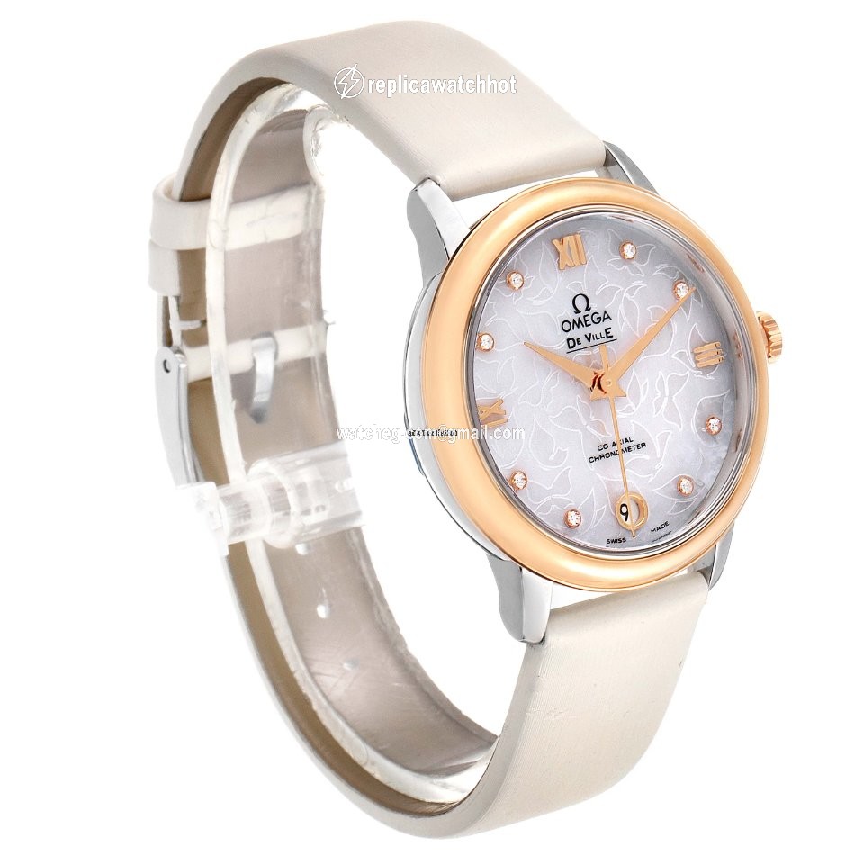Omega De Ville Prestige Womens watch Automatic Gold Steel 424.22.33.20.55.001 3
