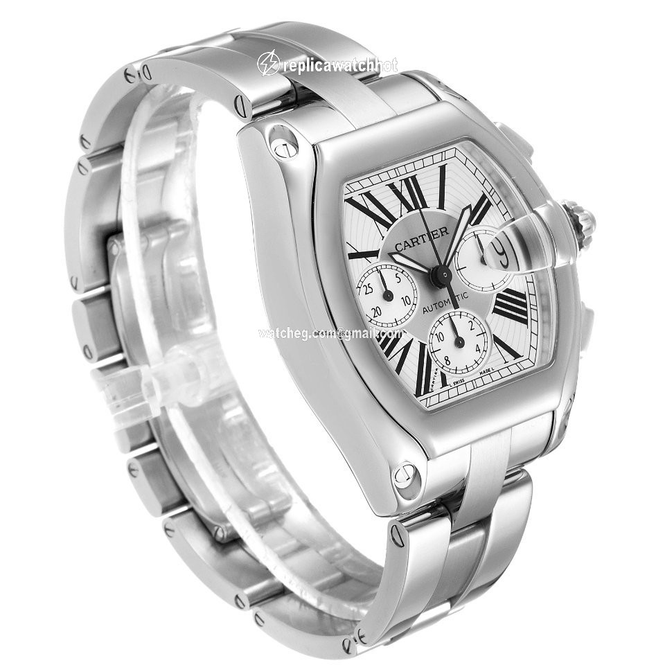 Cartier Roadster Mens watch Unisex Automatic Steel W62019X6 3