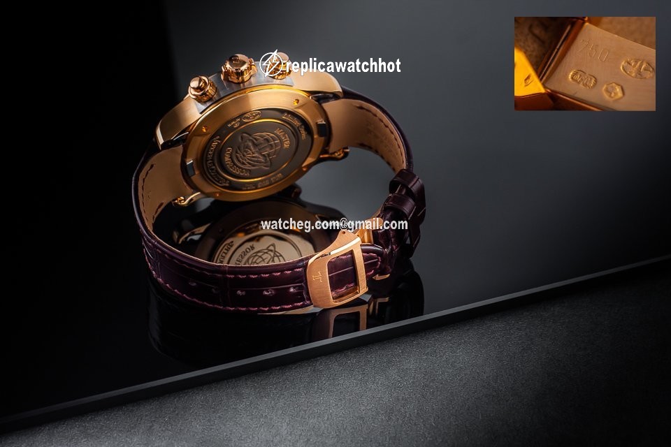 Jaeger-LeCoultre Master Compressor Extreme World Chronograph Mens watch Unisex Automatic Rose gold 150.2.22 3