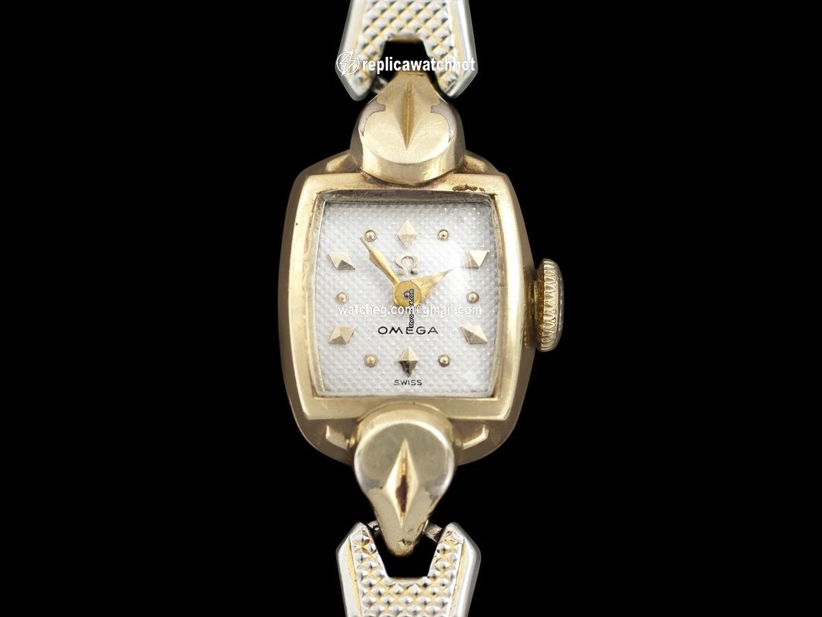Omega Womens watch Gold Steel 7383 3