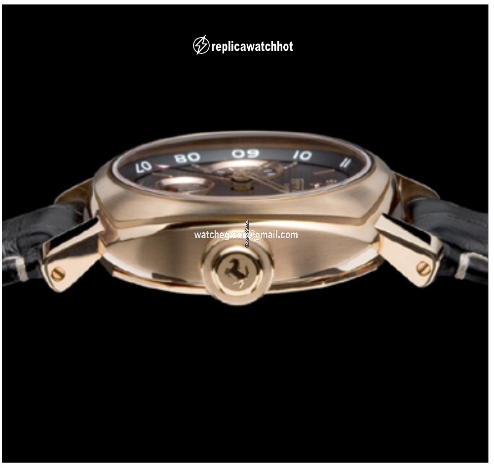 Panerai Ferrari Mens watch Unisex Manual winding Rose gold FER00007 3