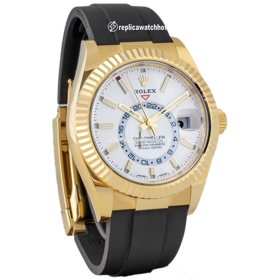 Rolex Sky-Dweller Mens watch Unisex Yellow gold Automatic 326238-0006 3