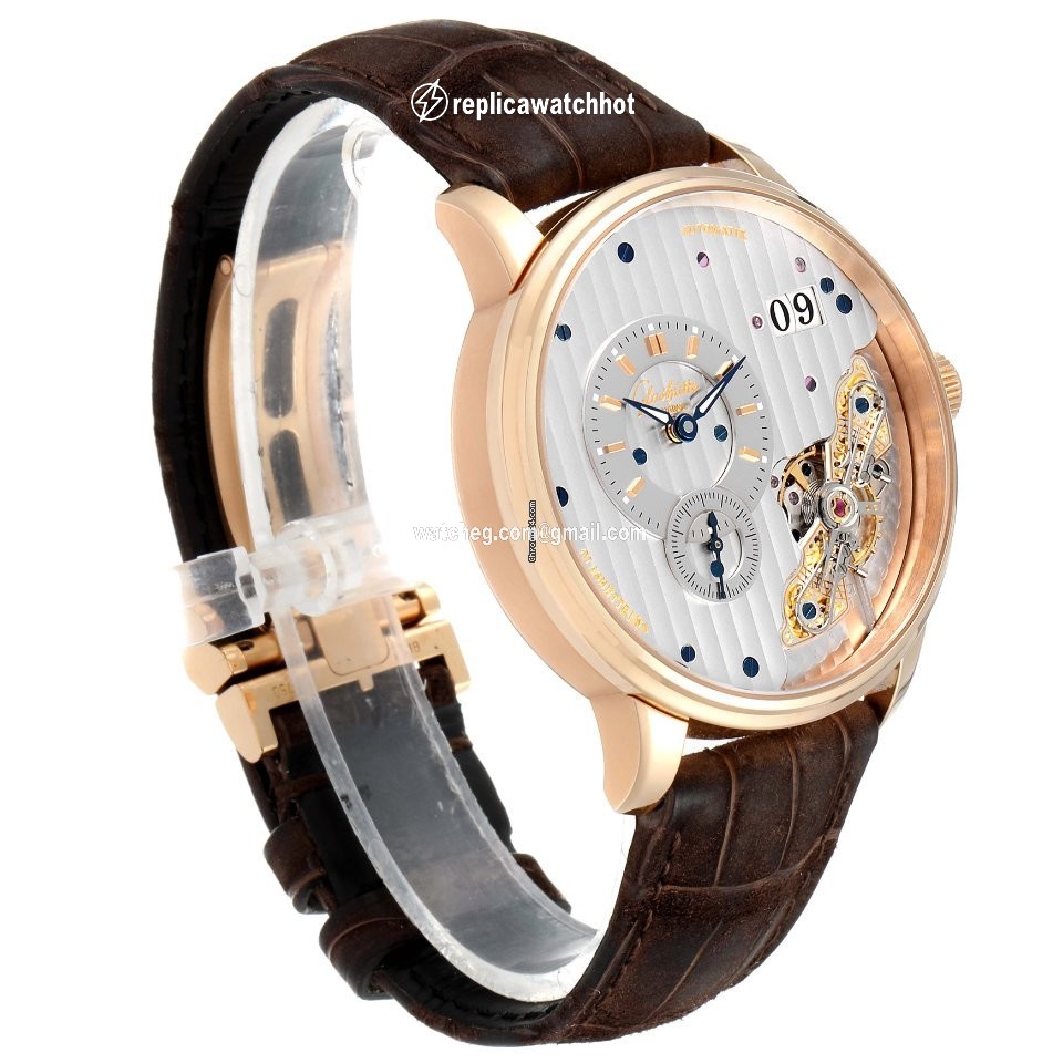 Glashtte Original PanoMaticInverse Mens watch Unisex Automatic Rose gold 1-91-02-01-05-30 3